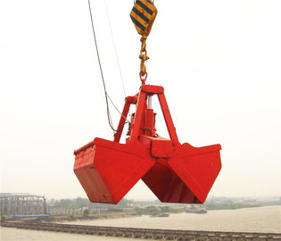 الصين معيار ايزو 25T 6 - 12m³ الكهربائية الهيدروليكية صدفة المحار الاستيلاء على ناقلات البضائع السائبة السفينة كرين المزود