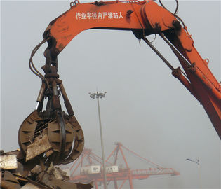 الصين هيدروليكي أو الحفارات الميكانيكية قشر البرتقال انتزاع لمعالجة المعادن الخردة، المقطوع النفايات المزود
